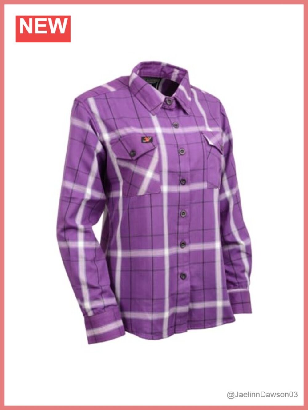Women's Long Sleeve Button Down Flannel Shirt Cotton Relaxed Fit